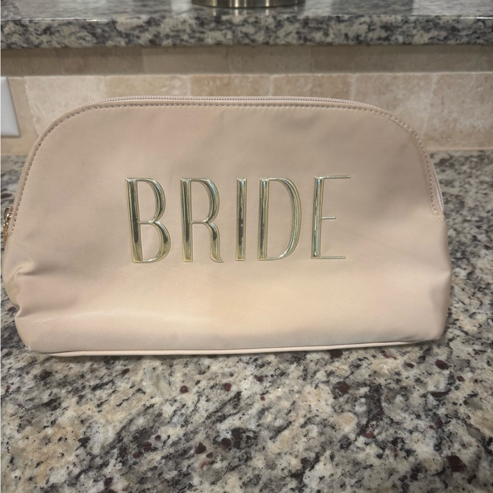 Bride Cosmetic Bag in Blush
